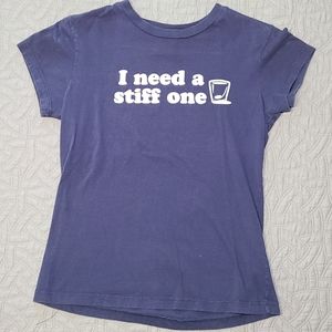 Freeze brand "I need a stiff one" tee
